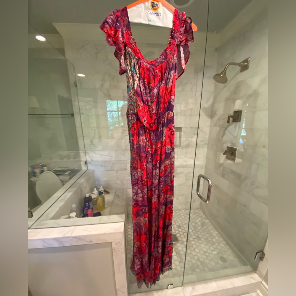 Cute off the shoulder jumpsuit by Free People size medium!